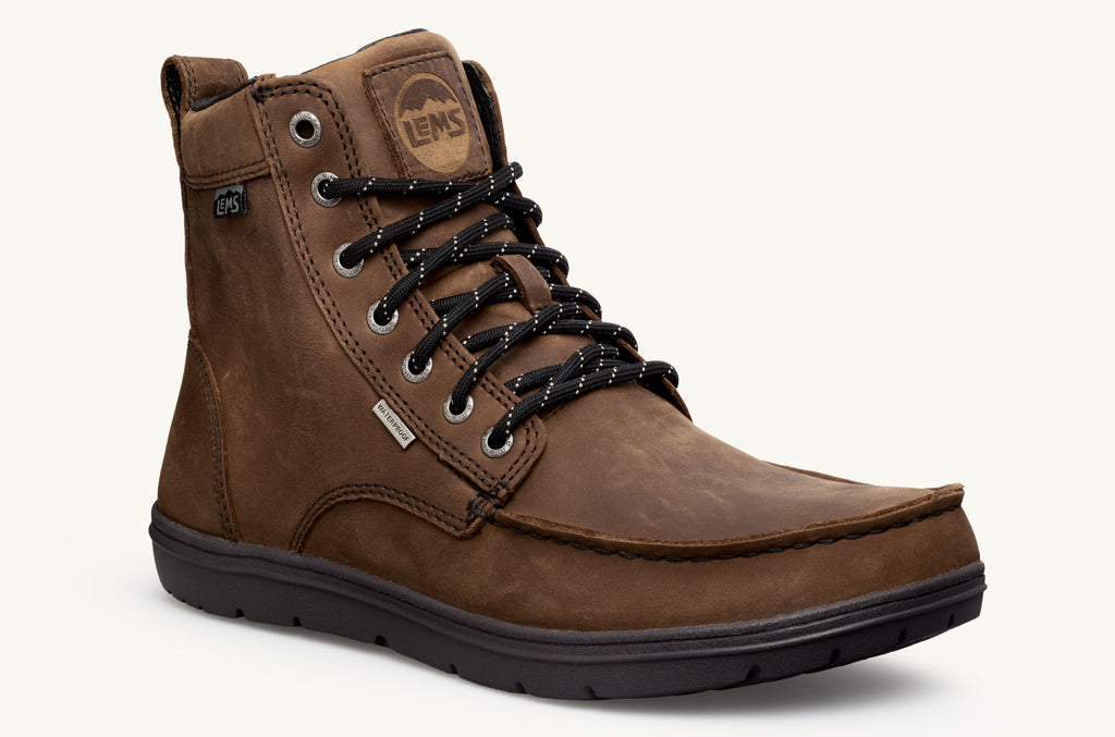 Boulder Lems Botas Impermeables Hombre Marrones | RIL7471HX