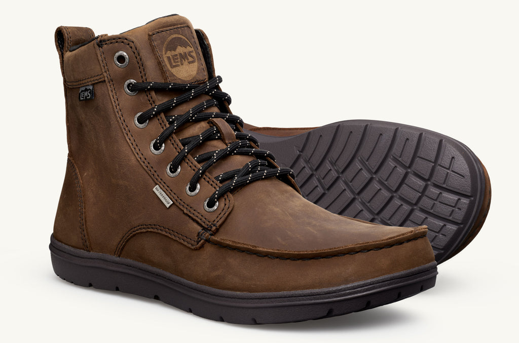 Boulder Lems Botas Impermeables Hombre Marrones | RIL7471HX