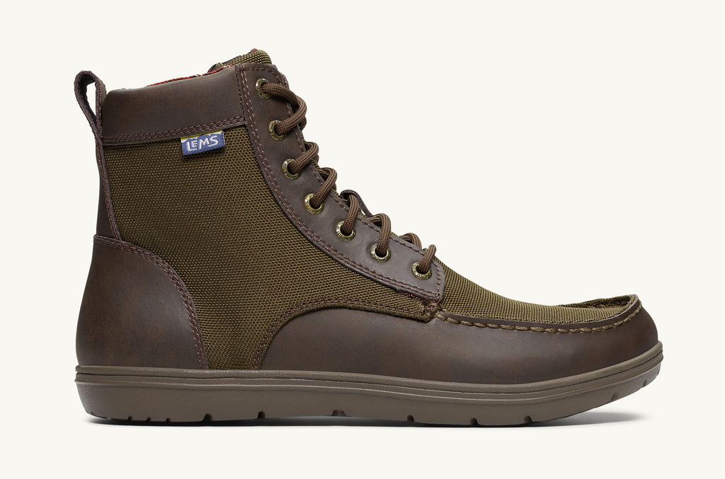 Boulder Lems Nylon Botas Hombre Verde Oliva | XGB8060LF