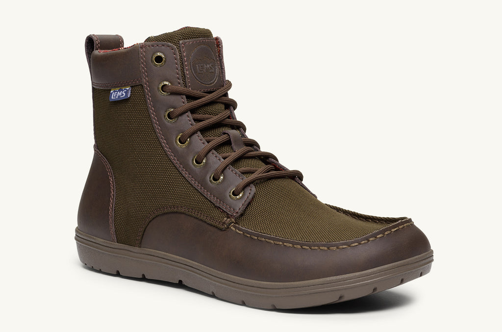 Boulder Lems Nylon Botas Hombre Verde Oliva | XGB8060LF