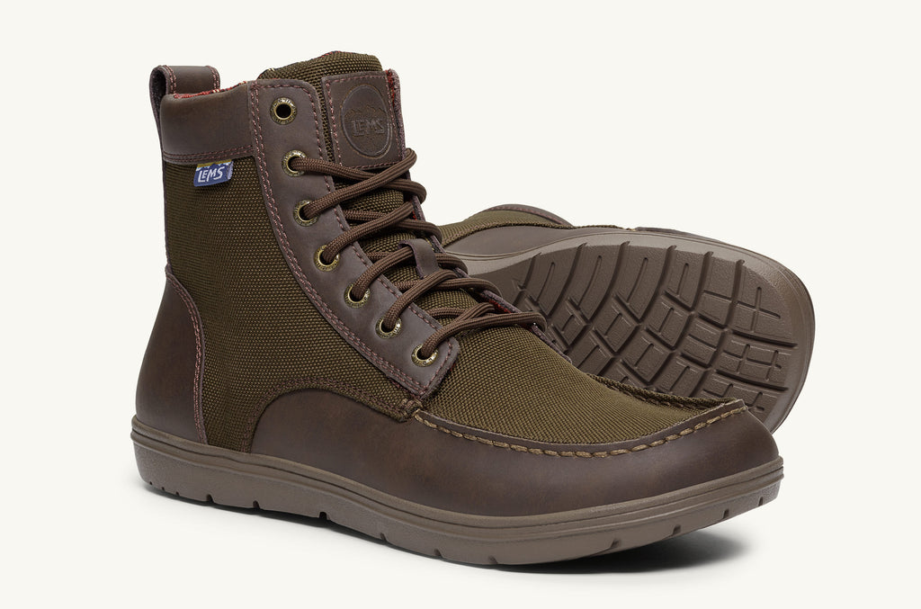 Boulder Lems Nylon Botas Hombre Verde Oliva | XGB8060LF