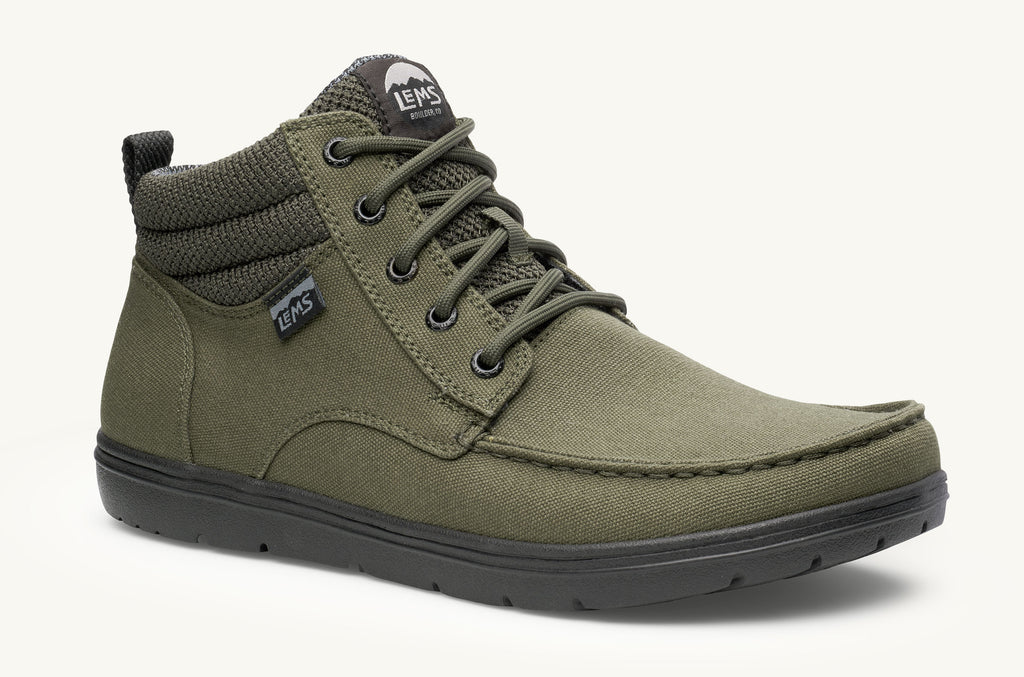 Boulder Lems Vegan Botas Mujer Verde | KSI2041OE