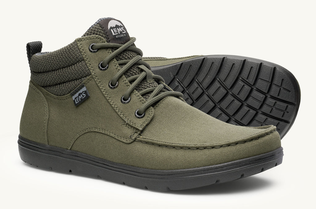 Boulder Lems Vegan Botas Mujer Verde | KSI2041OE