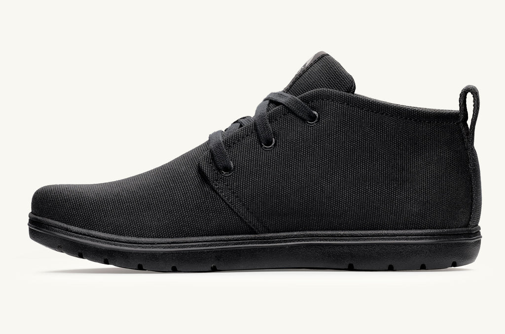 Chukka Lems Lona Botas Hombre Negras | XHD8481WV