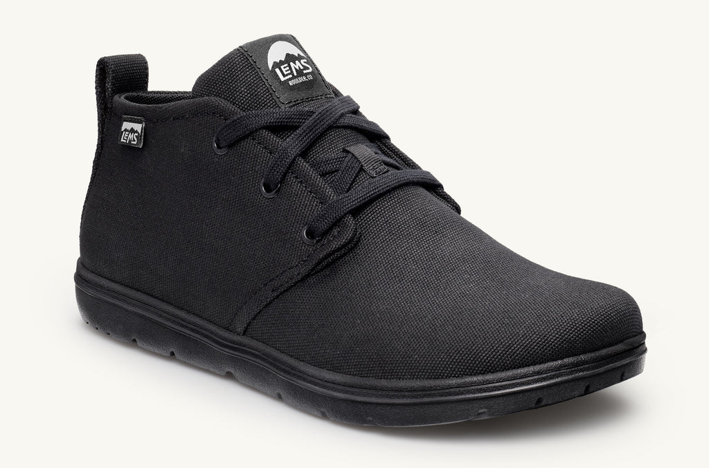 Chukka Lems Lona Botas Hombre Negras | XHD8481WV